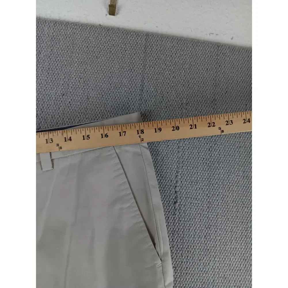 Banana Republic Aiden Chino Pants‎ Mens 36X28 Ivory Slim Straight Casual Preppy